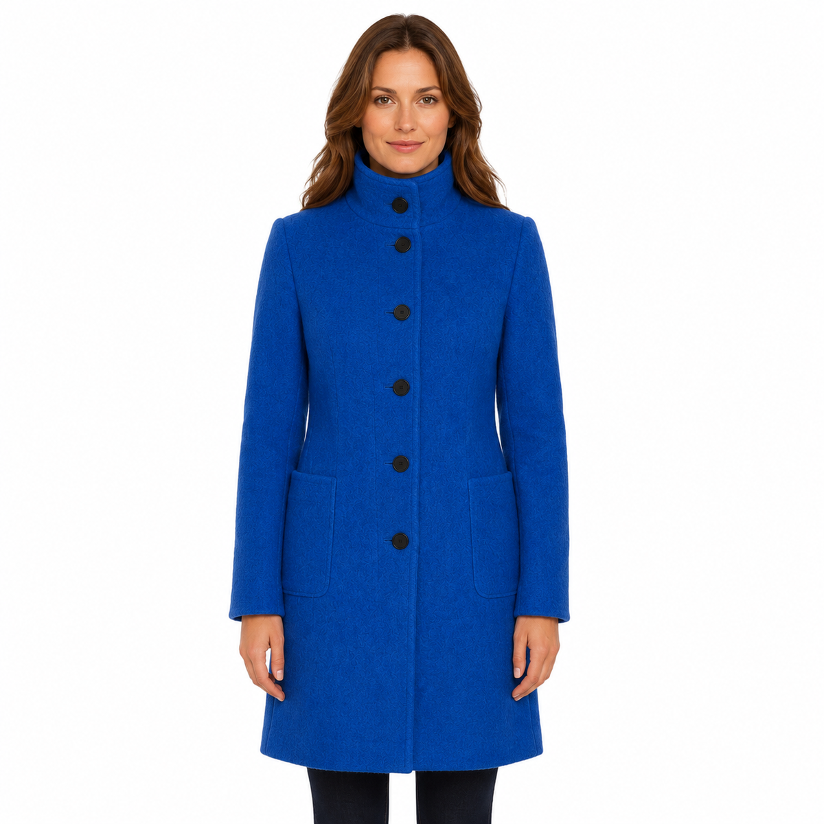 Victoria | Warm, Elegant Coat with a Cosy High Collar