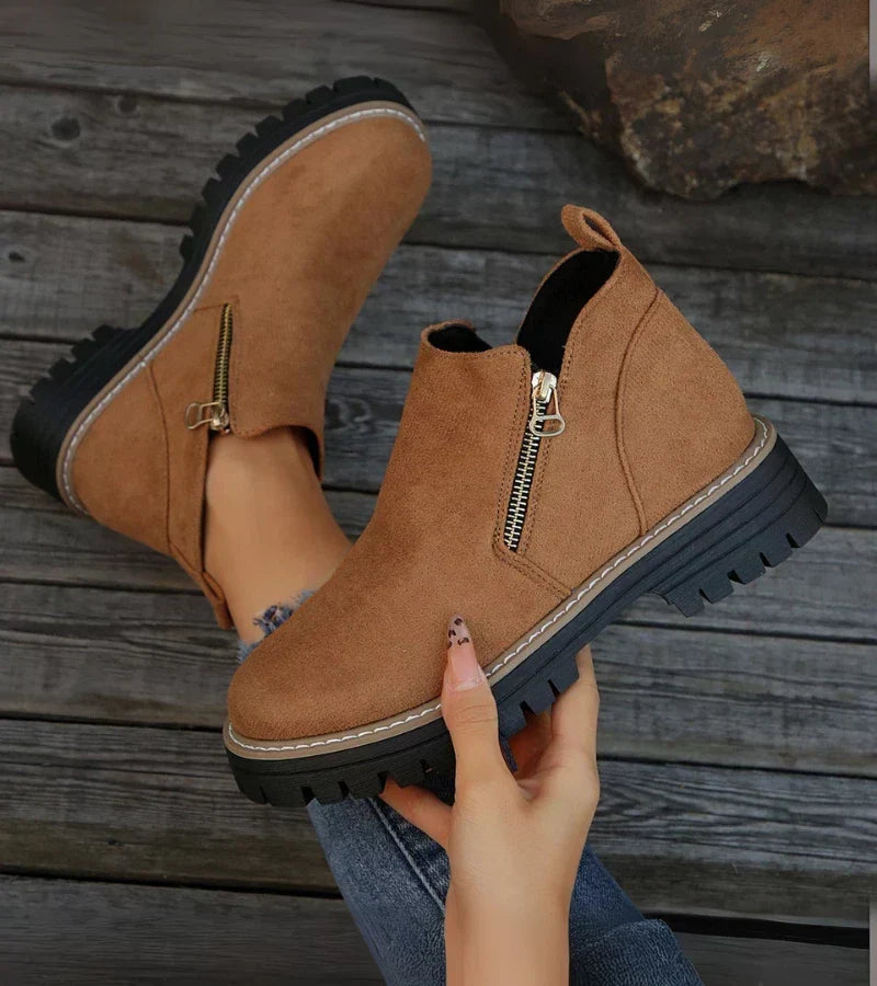 Rosina | Women's Ankle Boots with Lightweight Wedge Heel
