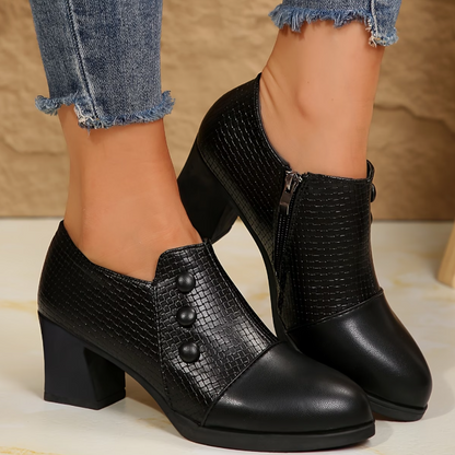Édith™ | Comfortable BLOCK HEEL pumps with ergonomic support
