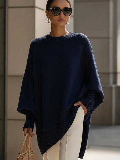 Emma™ | Women's Jumper with an Asymmetric Hemline