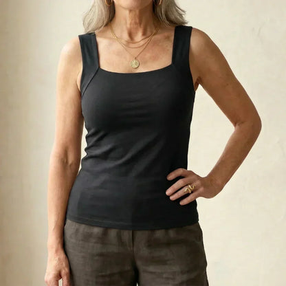 Carolyn™ | Built In Comfort Bra Tanktop