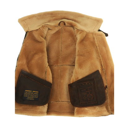Kevin™ |Harrington Oxford Leather Pilot Aviator Jacket
