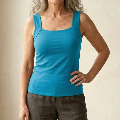 Carolyn™ | Built In Comfort Bra Tanktop