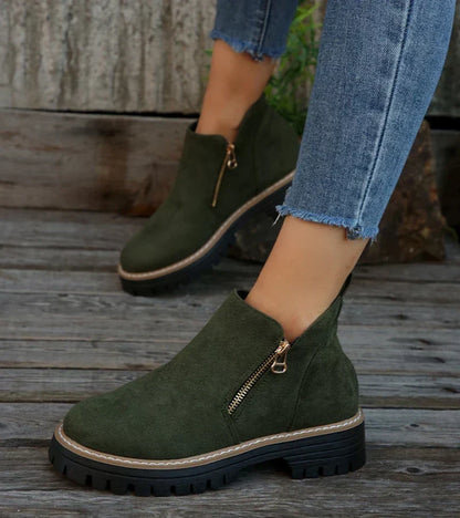 Rosina | Women's Ankle Boots with Lightweight Wedge Heel