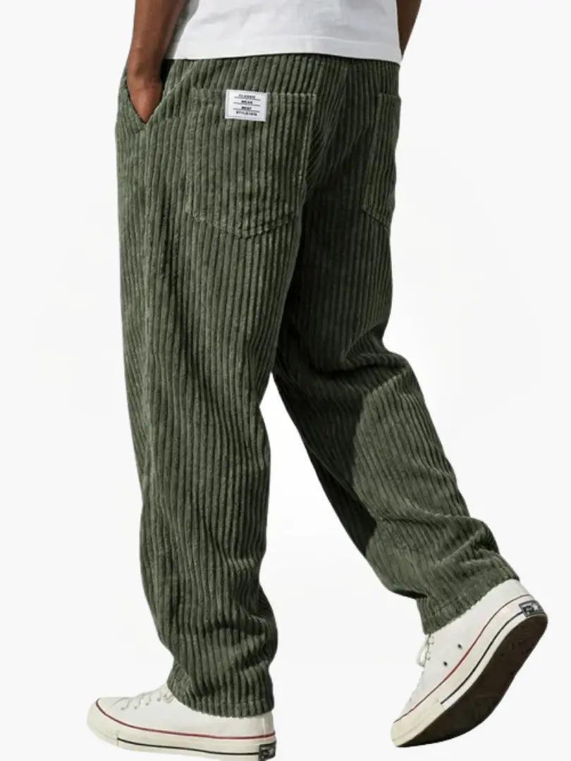 Marden™ | Men's Corduroy Trousers with Elastic Waist