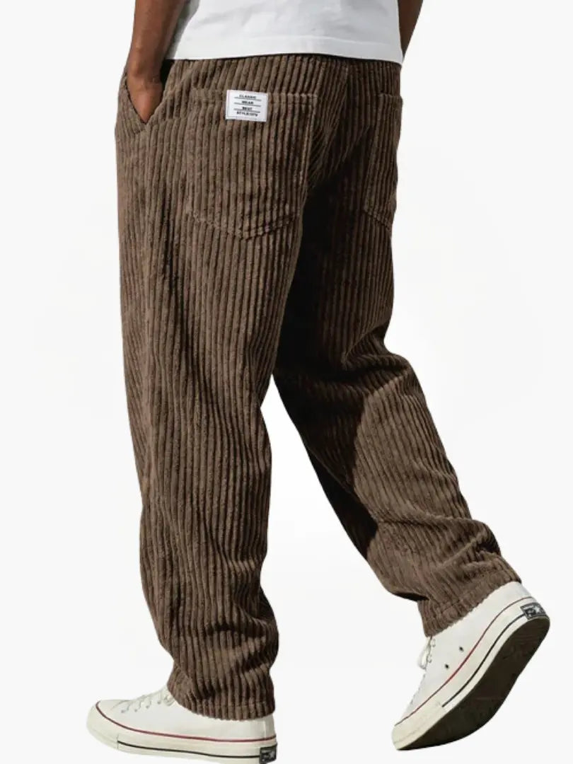 Marden™ | Men's Corduroy Trousers with Elastic Waist