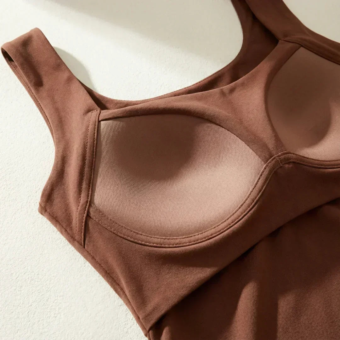 Carolyn™ | Built In Comfort Bra Tanktop