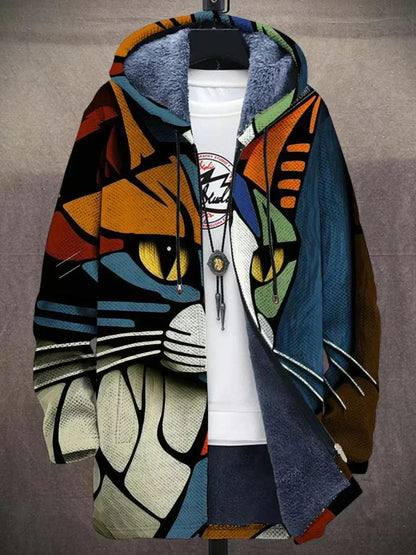 Harper | Artistic Hooded Cardigan