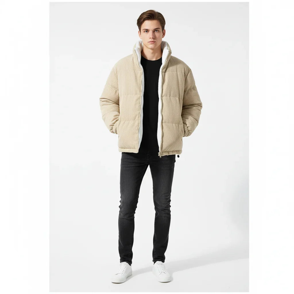 Morgan™ | Corduroy puffer jacket