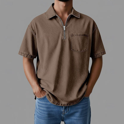 Ingram Denim Zip Shirt