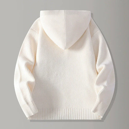 STIRLING HOODED KNIT CARDIGAN