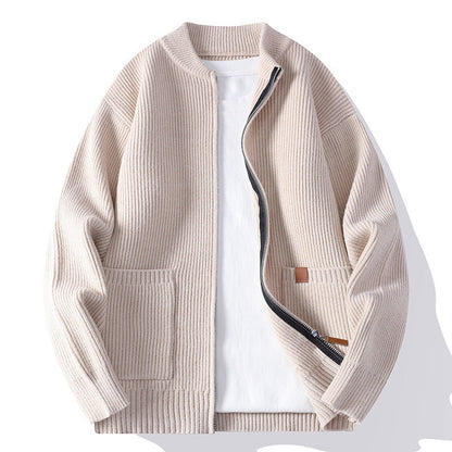 HENLEY MERINO FLEECE JACKET