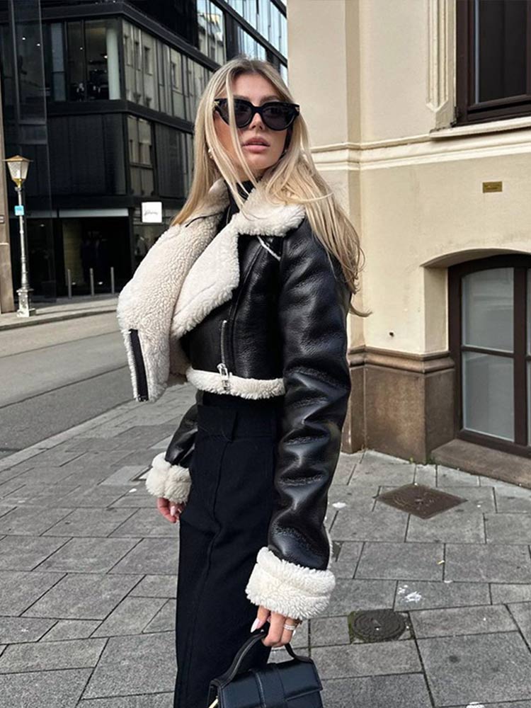 Marden™ Claire | Elegant Shearling Jacket
