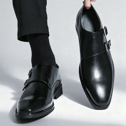Rex Suede Monk Loafers