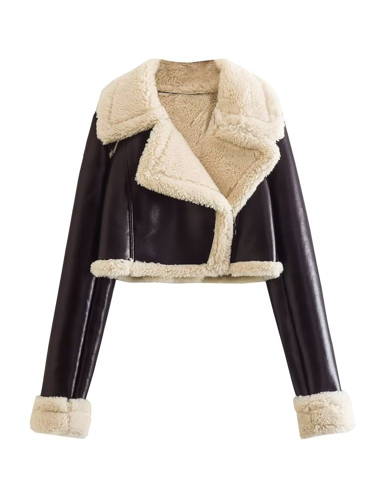 Marden™ Claire | Elegant Shearling Jacket