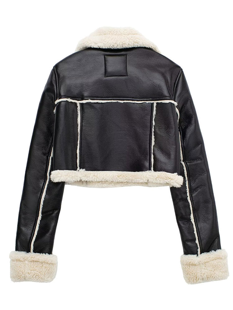 Marden™ Claire | Elegant Shearling Jacket