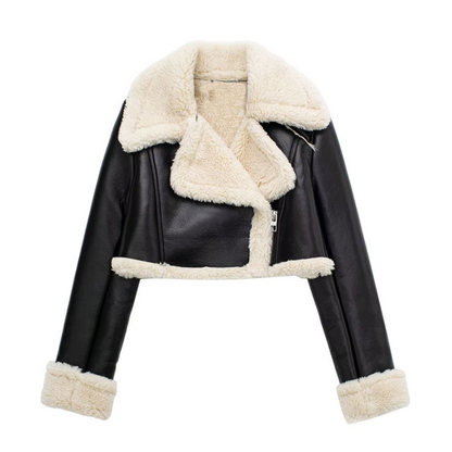 Marden™ Claire | Elegant Shearling Jacket