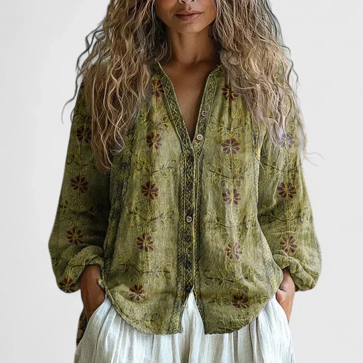 Moreau Printed Blouse