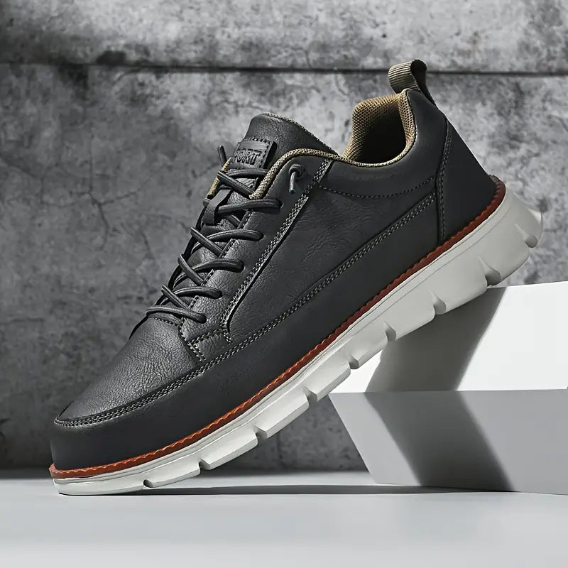 Steve™ | Torricelli Leather Sneakers
