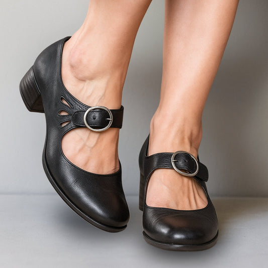 Clarence™ | Elegant women's Court Shoes with an ankle strap