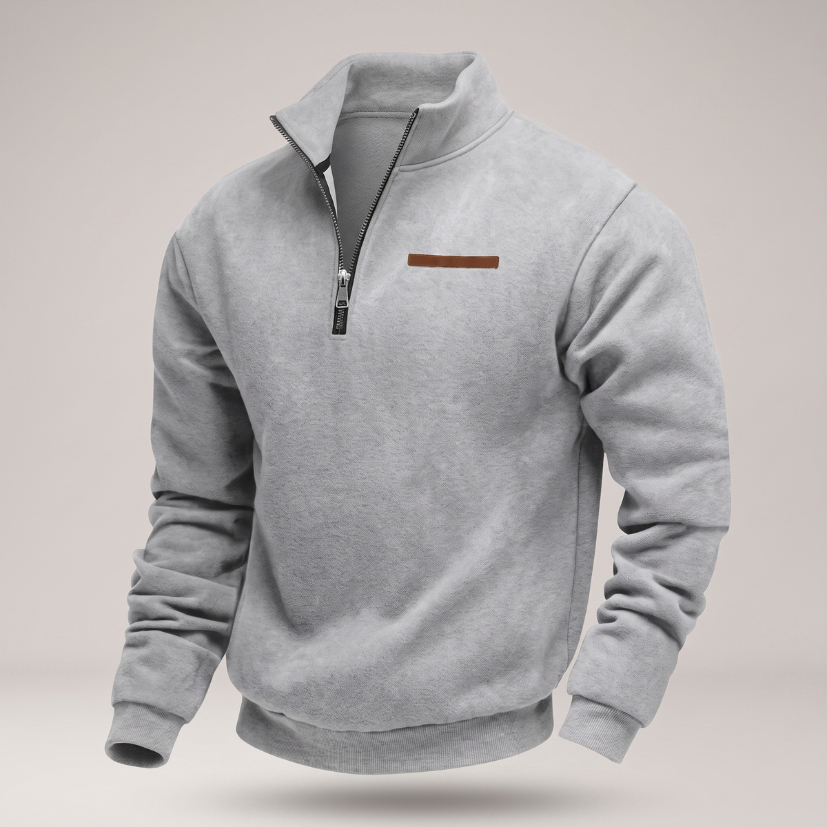 Lincoln™ | Men's Fleece Lined Pullover Sweatshirt – Relaxed Everyday Mens Jumper