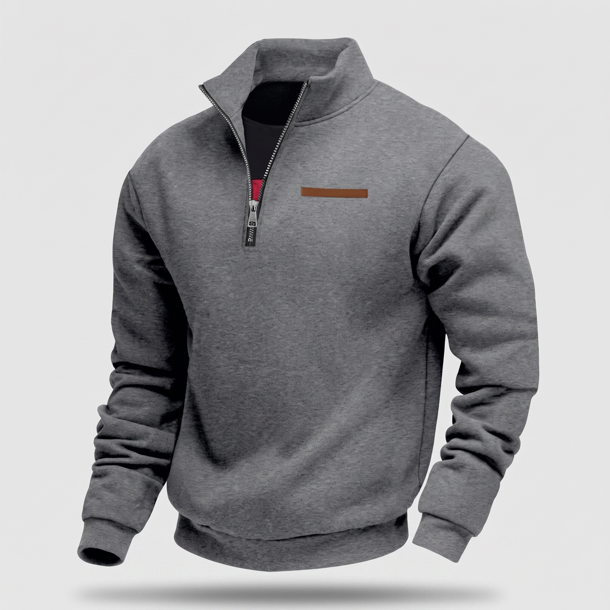 Lincoln™ | Men's Fleece Lined Pullover Sweatshirt – Relaxed Everyday Mens Jumper