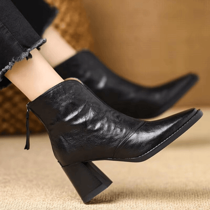 Jean™ | Classic Women’s Leather Ankle Boots