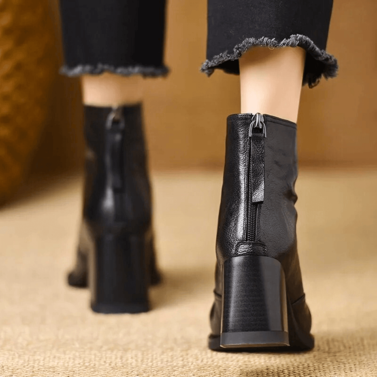 Jean™ | Classic Women’s Leather Ankle Boots