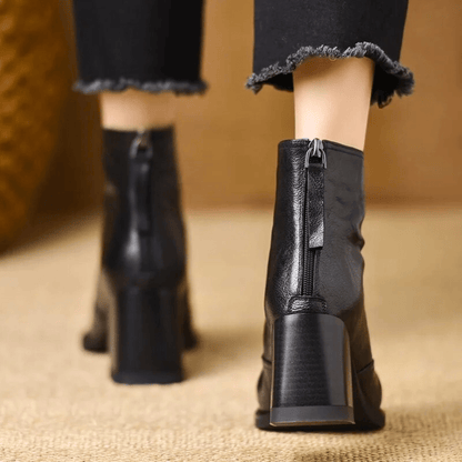 Jean™ | Classic Women’s Leather Ankle Boots