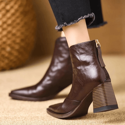Jean™ | Classic Women’s Leather Ankle Boots