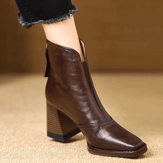 Jean™ | Classic Women’s Leather Ankle Boots